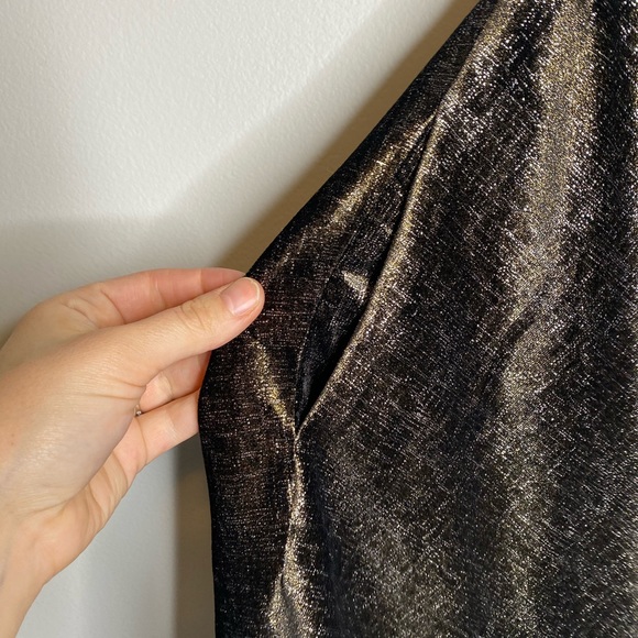 Free People Fit Flare Shattered Strapless Dress - Picture 9 of 11